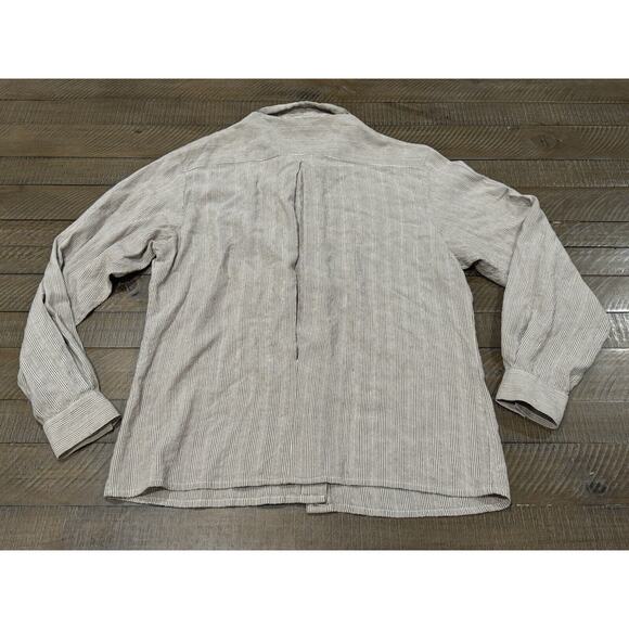 VTG Christian Dior Separates "Top Button" Down Rayon Shirt - Korea - Size 10 - Picture 4 of 6